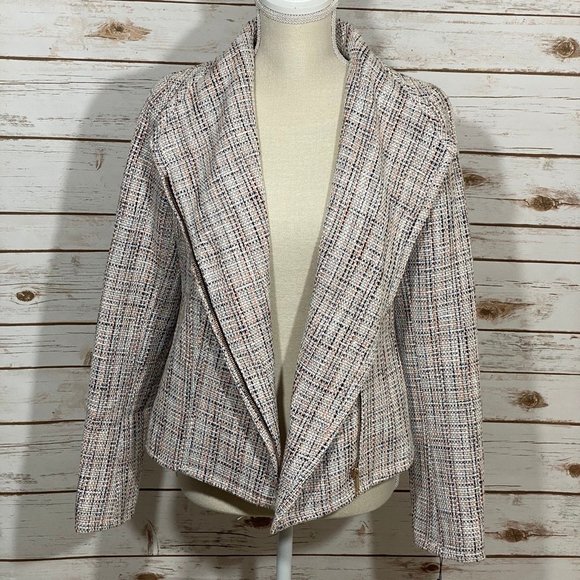 Tommy Hilfiger Jackets & Blazers - Tommy Hilfiger Tweed Moto Blazer